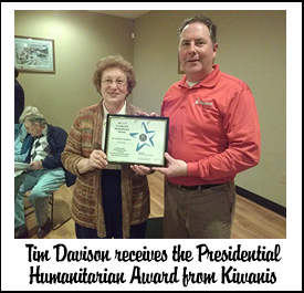 Chumbley's Auto Care | Presidential Humanitarian Award