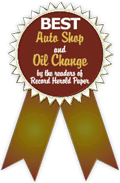 Chumbley's Auto Care | Best Auto Shop Award